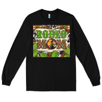 Black Western Rodeo Mom Tumbler Long Sleeve Tee - BundleAndBundleShop