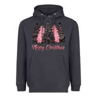 Smoke pink merry christmas Heavyweight Hoodie - CowGirlArtShop