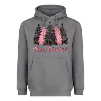 Storm pink merry christmas Heavyweight Hoodie - CowGirlArtShop