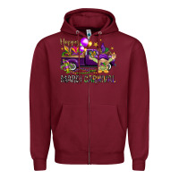Happy Mardi Carnival With Truck Zipper Hoodie | Teevron