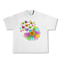 Lunar Rock sunflower love hugs Urban Heavy Tee - MaliasSmallBusiness