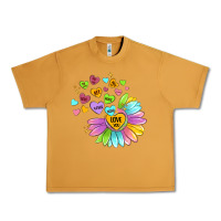 Peanut Butter sunflower love hugs Urban Heavy Tee - MaliasSmallBusiness