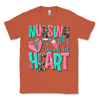 Copper nursing is a work of heart Classic Tee - NancyCooperArtShop
