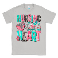 Moon Dust nursing is a work of heart Classic Tee - NancyCooperArtShop