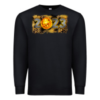Black 2023 new year Premium Sweatshirt - CowGirlArtShop