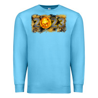 Ocean Blue 2023 new year Premium Sweatshirt - CowGirlArtShop