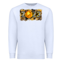 White 2023 new year Premium Sweatshirt - CowGirlArtShop