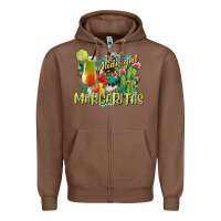 Chestnut Midnight Margaritas Zipper Hoodie - texasbilliewilder