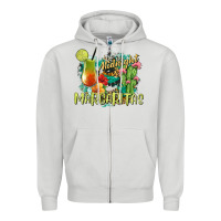 Dove Grey Midnight Margaritas Zipper Hoodie - texasbilliewilder