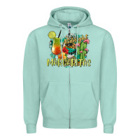 Seafoam Midnight Margaritas Zipper Hoodie - texasbilliewilder