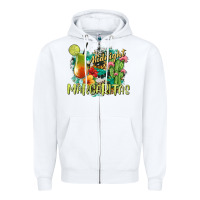 White Midnight Margaritas Zipper Hoodie - texasbilliewilder