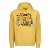 Antique Gold one thankful mama Premium Hoodie - CowGirlArtShop