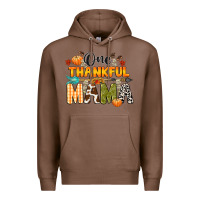 Chestnut one thankful mama Premium Hoodie - CowGirlArtShop