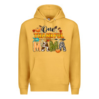 Mustard one thankful mama Premium Hoodie - CowGirlArtShop