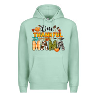 Seafoam one thankful mama Premium Hoodie - CowGirlArtShop