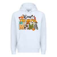 White one thankful mama Premium Hoodie - CowGirlArtShop