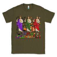 Army Green san judas happy  hallothanksmas Classic Tee - JahusDesignShop