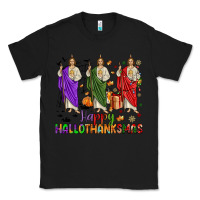 Black san judas happy  hallothanksmas Classic Tee - JahusDesignShop