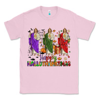 Bubblegum Pink san judas happy  hallothanksmas Classic Tee - JahusDesignShop