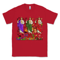 Red san judas happy  hallothanksmas Classic Tee - JahusDesignShop