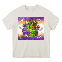 Cream stay sweet Heavy Core Tee - BundleAndBundleShop
