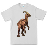 Dove Grey parasaurolophus Premium Tee - Artiststas