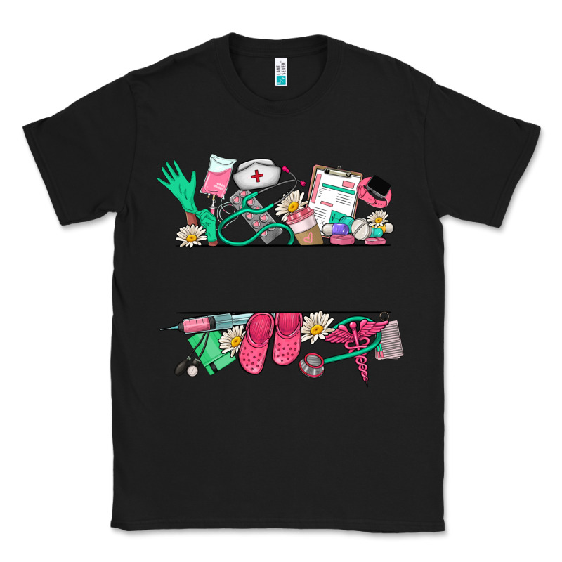 Custom Name Nurse Classic Tee by NancyCooperArtShop | Teevron