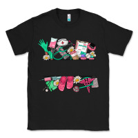 Black custom name nurse Classic Tee - NancyCooperArtShop