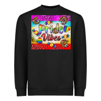 Black Pride Vibes LGBTQ+ Tumbler Heavyweight Sweatshirt - BundleAndBundleShop