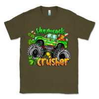 Army Green Shamrock Crusher Classic Tee - CowhideDigitalArt