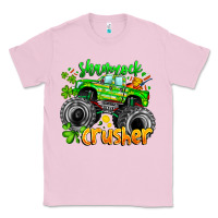 Bubblegum Pink Shamrock Crusher Classic Tee - CowhideDigitalArt