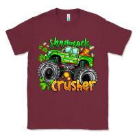 Burgundy Shamrock Crusher Classic Tee - CowhideDigitalArt