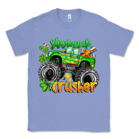 Colony Blue Shamrock Crusher Classic Tee - CowhideDigitalArt