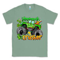 Sage Shamrock Crusher Classic Tee - CowhideDigitalArt