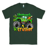 Sports Green Shamrock Crusher Classic Tee - CowhideDigitalArt