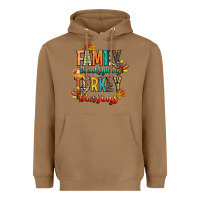 Toasted Coconut family thanksgiving turkey blessing Heavyweight Hoodie - CowGirlArtShop