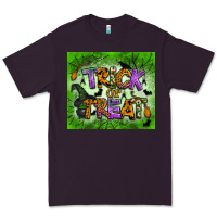 Plum trick or treat tumbler Premium Tee - BundleAndBundleShop