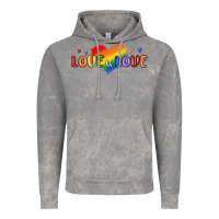 Cloud Rock love is love lgbtq Vintage Hoodie - MaliasSmallBusiness