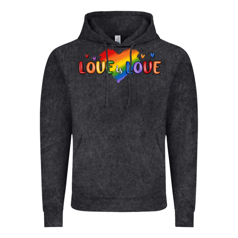 Love Is Love Lgbtq Vintage Hoodie by MaliasSmallBusiness | Teevron