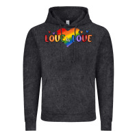 Vintage Black love is love lgbtq Vintage Hoodie - MaliasSmallBusiness