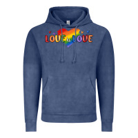 Vintage Denim love is love lgbtq Vintage Hoodie - MaliasSmallBusiness