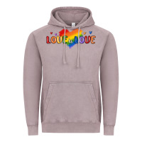 Vintage Zinc love is love lgbtq Vintage Hoodie - MaliasSmallBusiness