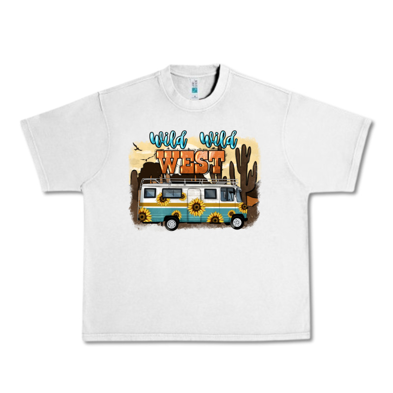 Wild Wild West Urban Heavy Tee by NancyCooperArtShop | Teevron
