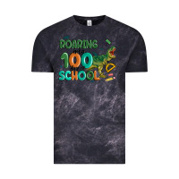 Cloud Black roaring into 100 day of school Vintage Tee - MaliasSmallBusiness