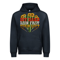 Navy hit hard run fast turn left Urban Hoodie - BundleAndBundleShop