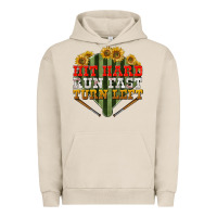 Pigment French Oak hit hard run fast turn left Urban Hoodie - BundleAndBundleShop
