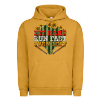 Pigment Peanut Butter hit hard run fast turn left Urban Hoodie - BundleAndBundleShop