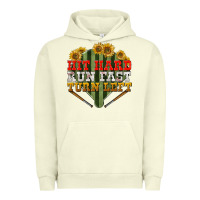 Pigment Pistachio hit hard run fast turn left Urban Hoodie - BundleAndBundleShop