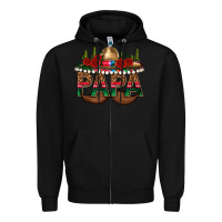 Black Papa Zipper Hoodie - texasbilliewilder