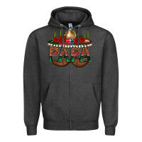 Charcoal Heather Papa Zipper Hoodie - texasbilliewilder